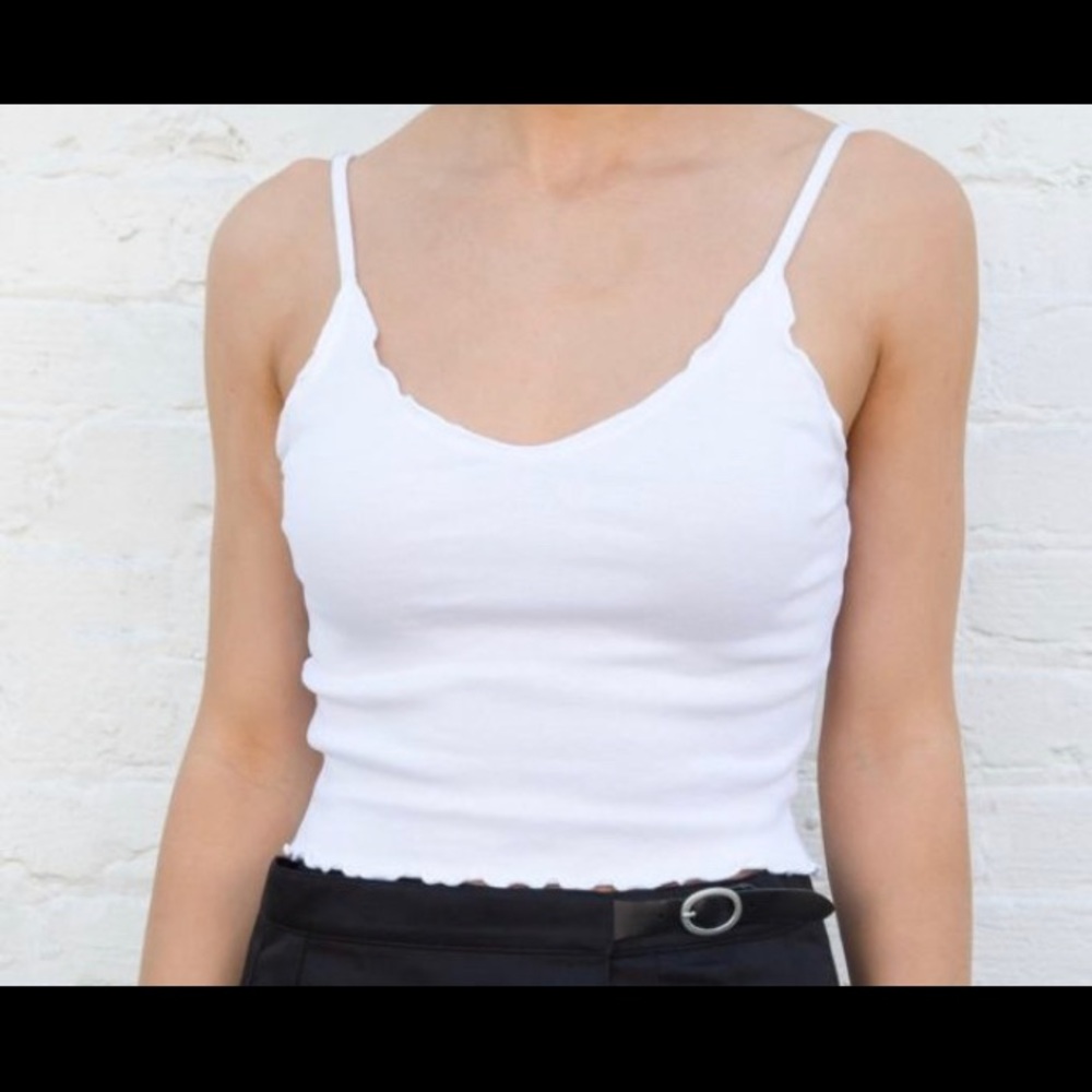 Brandy Melville Ruffle Tank